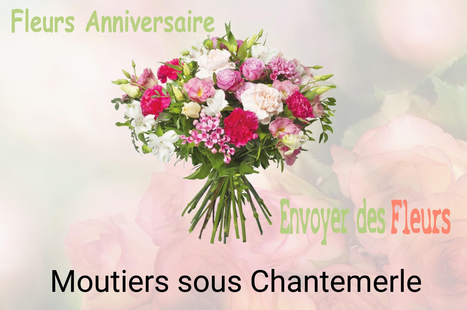 Bouquet de fleurs d’anniversaire livré à Moutiers-sous-Chantemerle